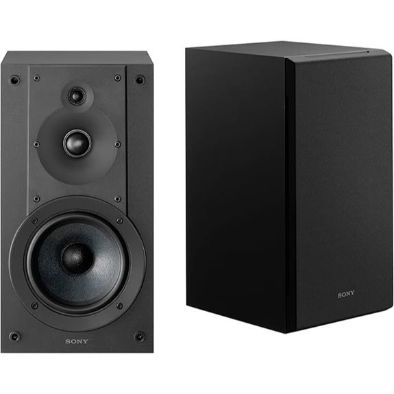 sony 3 way bookshelf speakers
