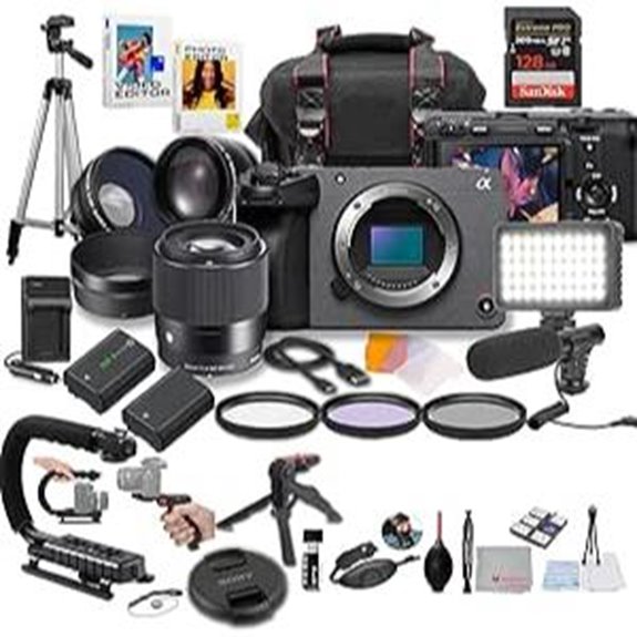 Sony FX30 Cinema Camera & 38-Piece Video Bundle