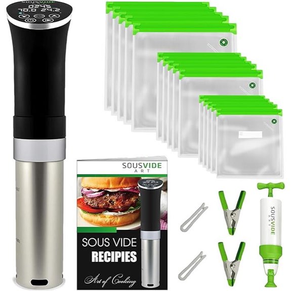 SousVide ART 1000W Cooker Kit with Vacuum Bags