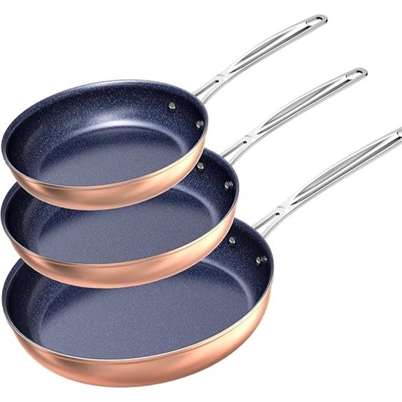 Nuwave 3-Piece Non-Stick Fry Pan Set