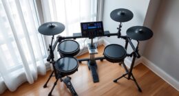 top apartment friendly electronic drums