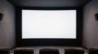 top fixed frame projector screens