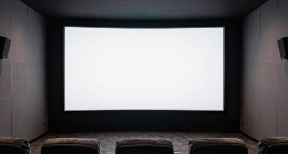 top fixed frame projector screens