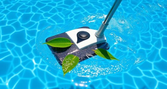 top leaf removing pool vacuums