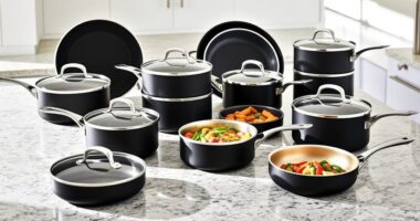 top non stick induction sets