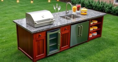 top outdoor kitchen island ideas