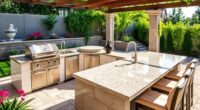top outdoor kitchen island ideas