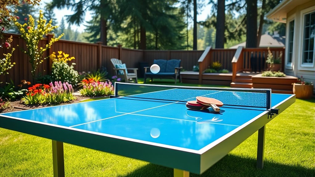 top outdoor ping pong tables