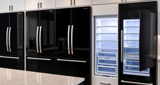 top stylish space saving fridges