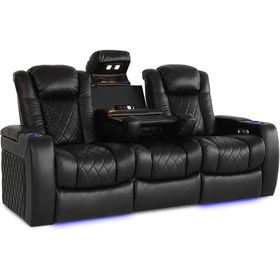 Valencia Tuscany 3-Seat Power Recliner with USB