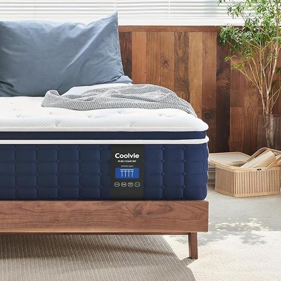 Twin 12-Inch Hybrid Mattress with Foam & Coils