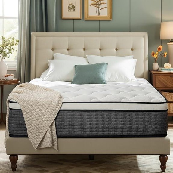Twin 10 Inch Hybrid Mattress in a Box