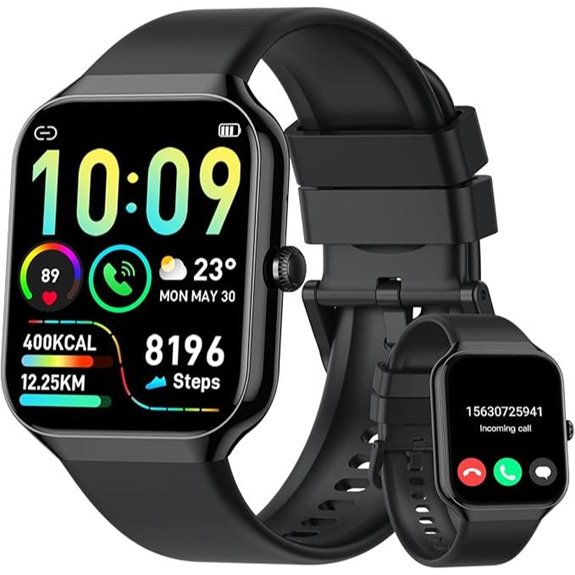 unisex fitness smartwatch features
