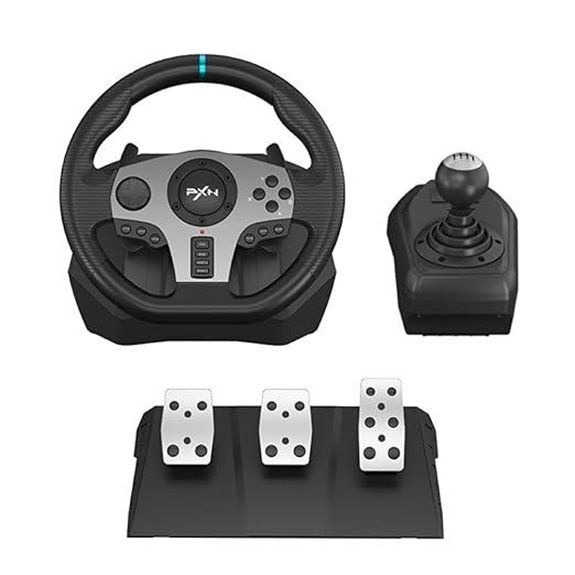 PXN V9 Universal Racing Wheel & Pedal Bundle