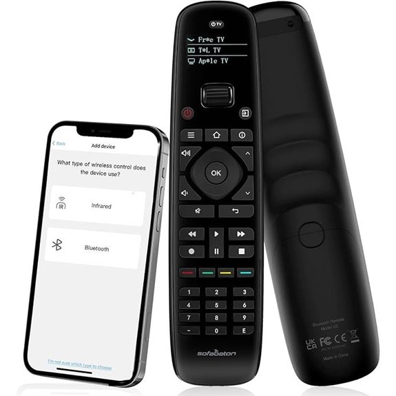 SofaBaton U2 Universal Remote with App and Backlight