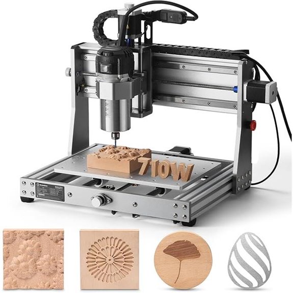 upgraded spindle cnc router