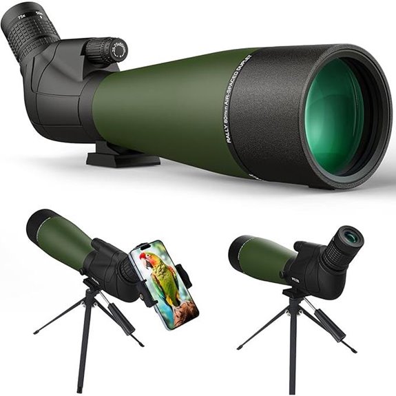 versatile birding and hunting scope