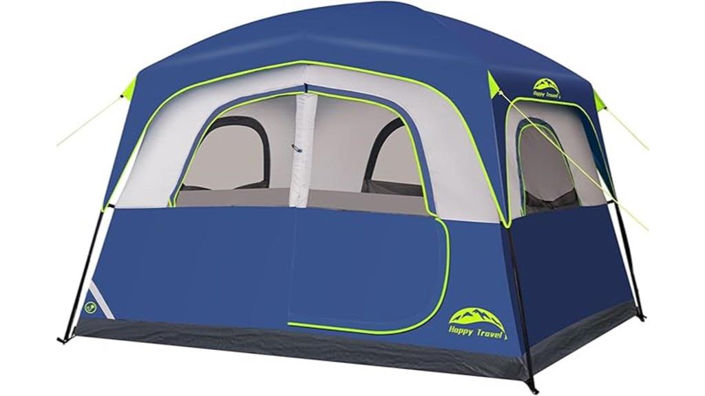 waterproof 6 person camping tent