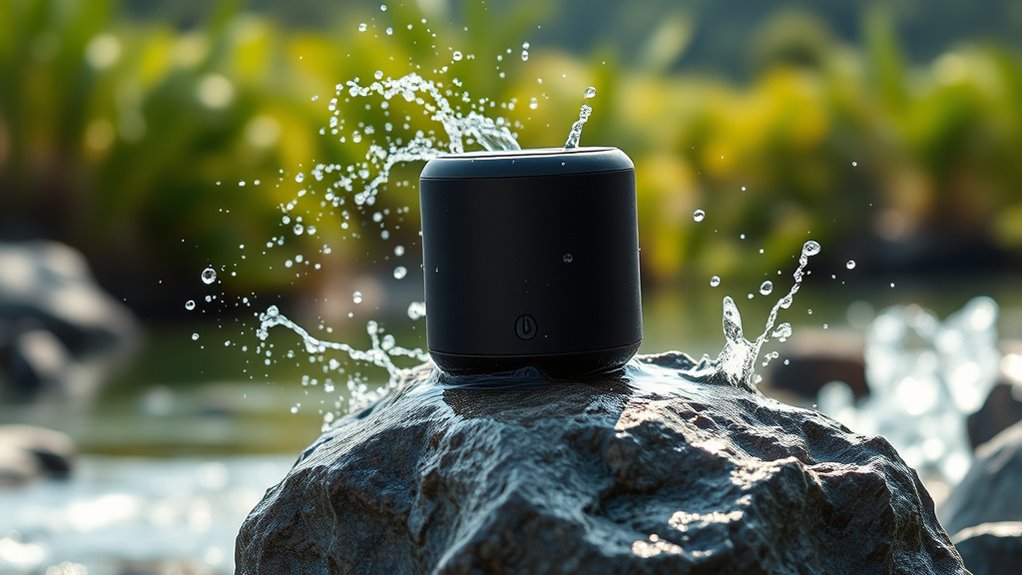 waterproof battery durability sound