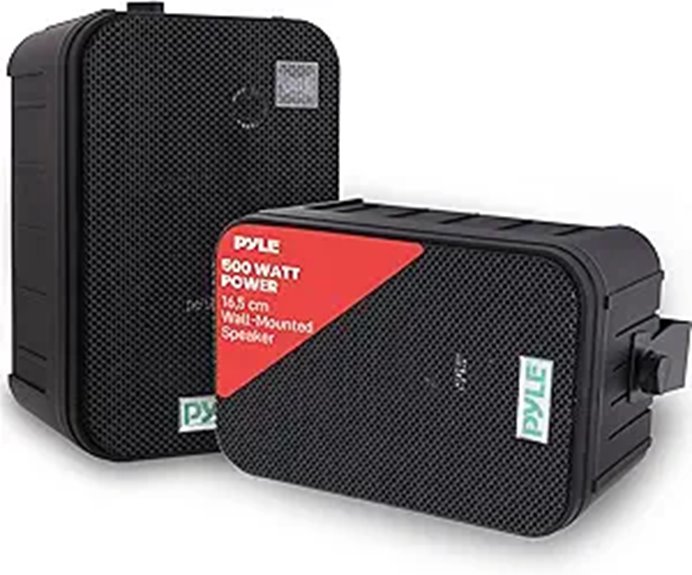 weatherproof 6 5 wall speakers