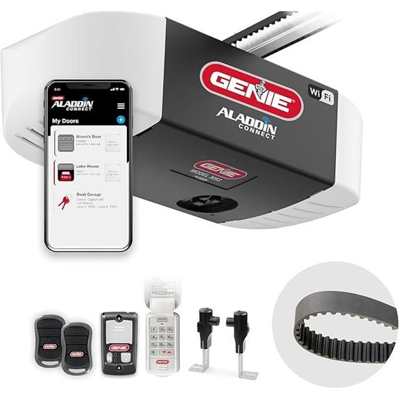 Genie QuietLift WiFi Smart Garage Door Opener