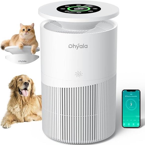 Large Room Air Purifier with WiFi and Auto Mode