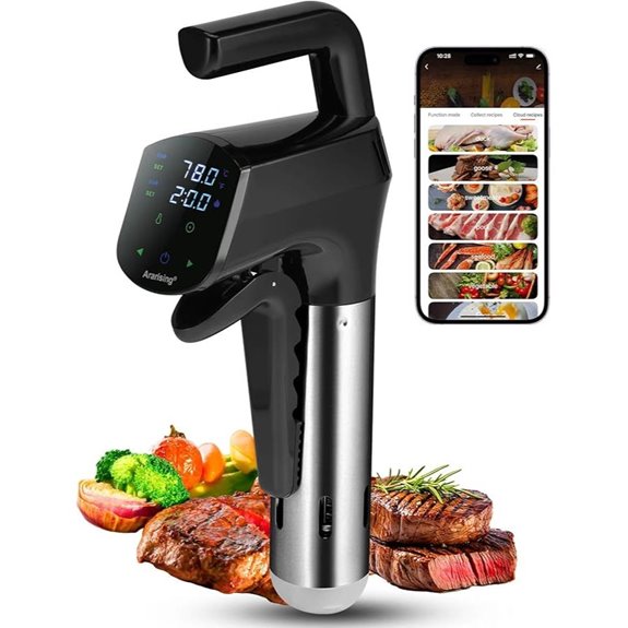 Sous Vide Cooker with WiFi App Recipes & Timer