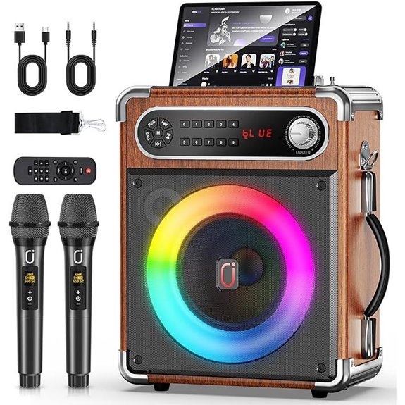 wireless bluetooth karaoke system