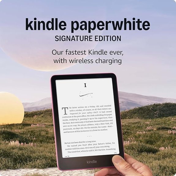 Kindle Paperwhite Signature Edition 32GB Wireless Charging