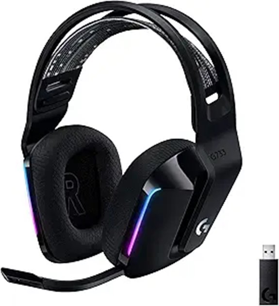 Logitech G733 Wireless Gaming Headset with Microphone