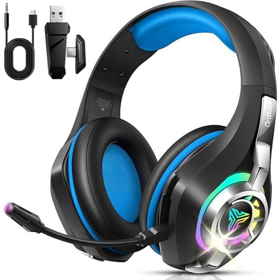 Wireless Gaming Headsets for PS5/PS4/PC/Switch/Xbox