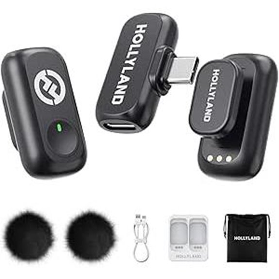 Hollyland Lark A1 Wireless Mic for Mobile Devices