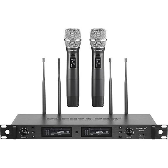wireless microphone system ptu