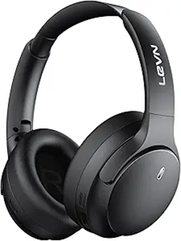 LEVN Wireless Noise Cancelling Headphones with Long Battery