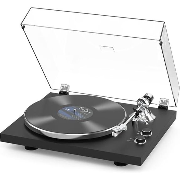 wireless vinyl turntable with usb
