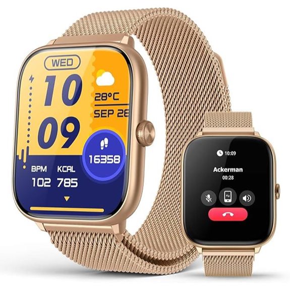 2025 Women’s Smart Watch with Health & Fitness Features