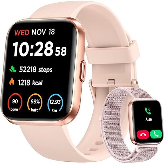Women’s Smart Watch with Calls & Fitness Tracking
