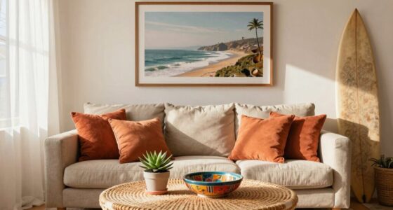 california style home accents