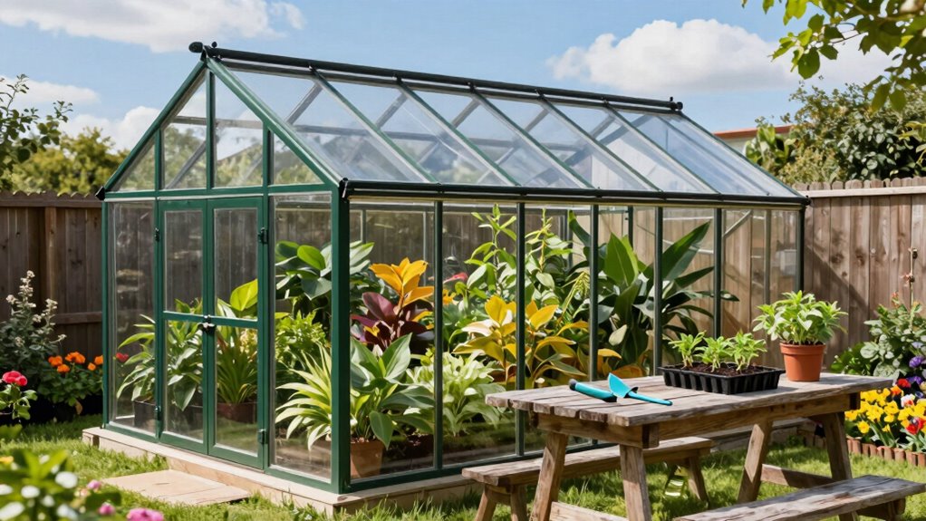 climate control and plant selection