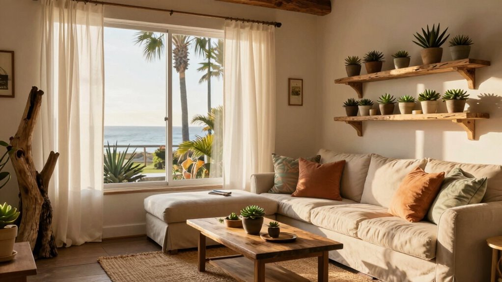 coastal outdoor living decor