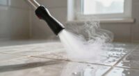 deep cleaning with steam