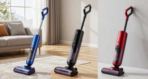 different homes various vacuums