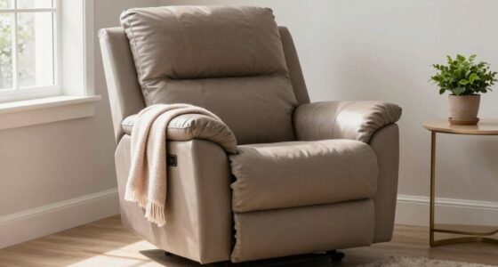 durable comfortable nursery recliner