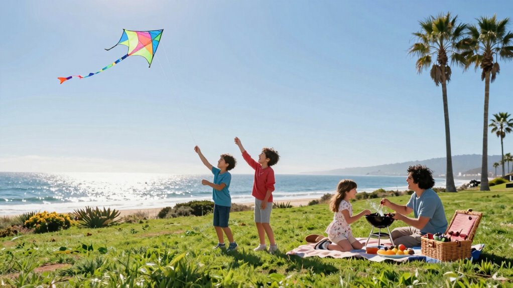 family outdoor adventures year round
