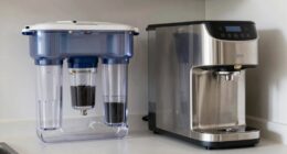 filtering or softening water