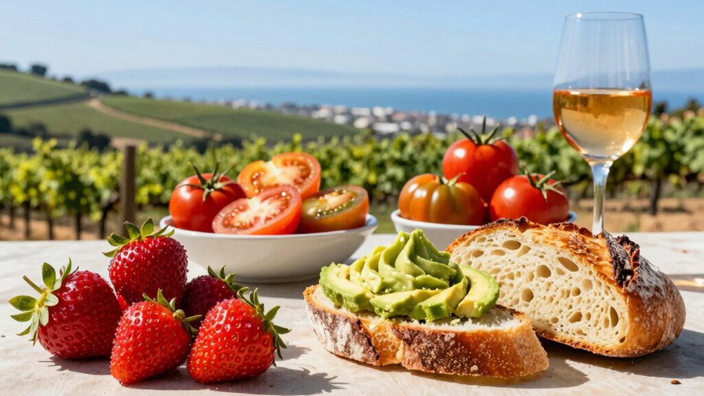 fresh vibrant california cuisine