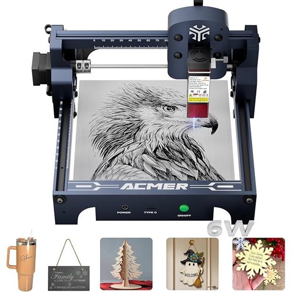 laser engraver with 130x130mm