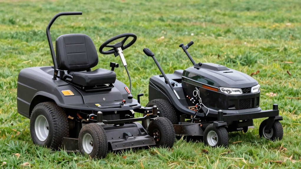 lawn mower types compared