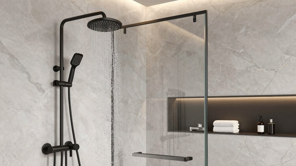 luxurious customizable shower experience