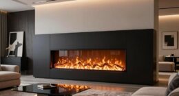 modern home electric fireplaces
